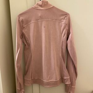 Zip up athletic sweatshirt